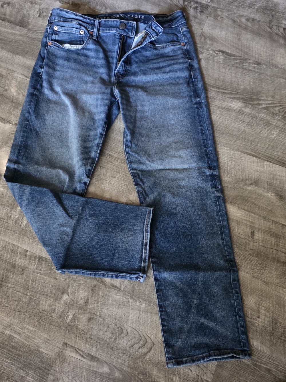 American Eagle Outfitters Dark Blue Men’s Straight Jeans